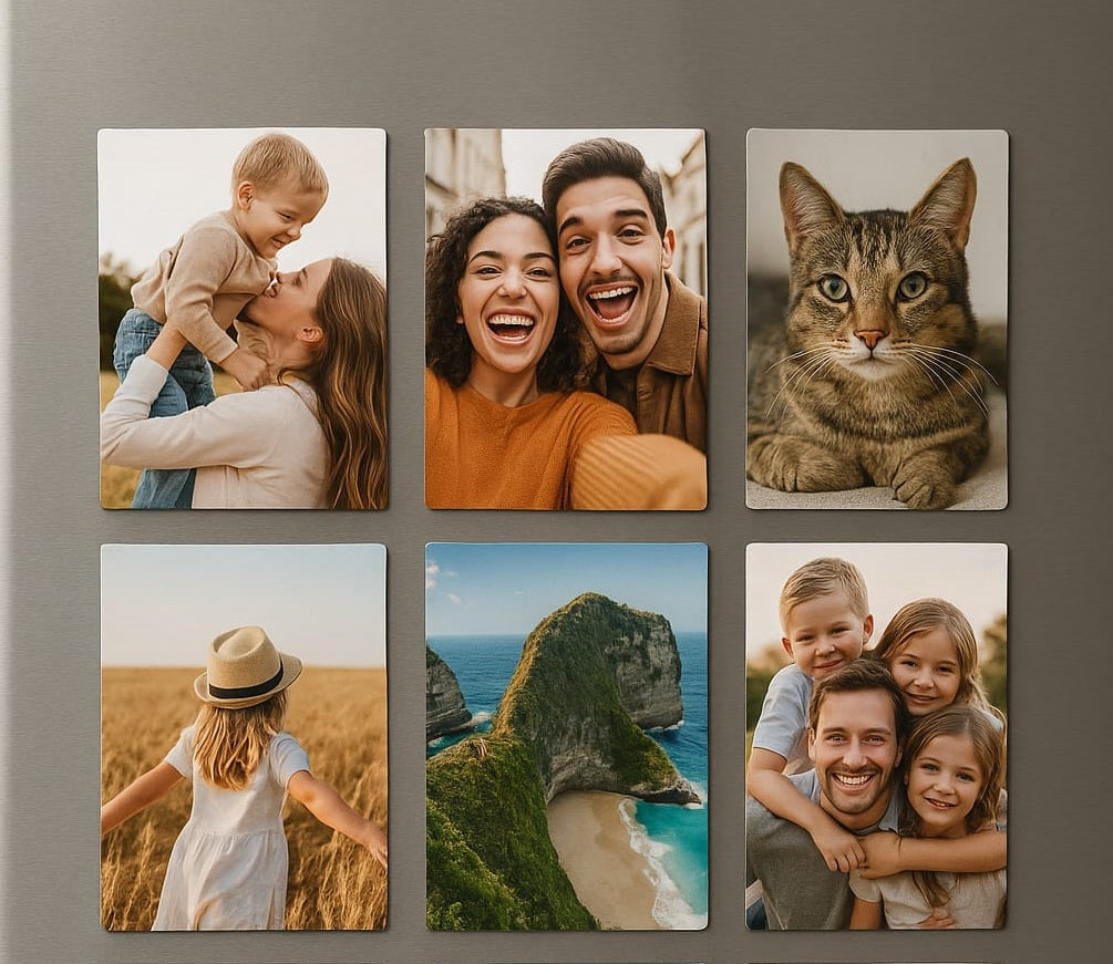 8 Fotos Magneticas de 10x7 cm